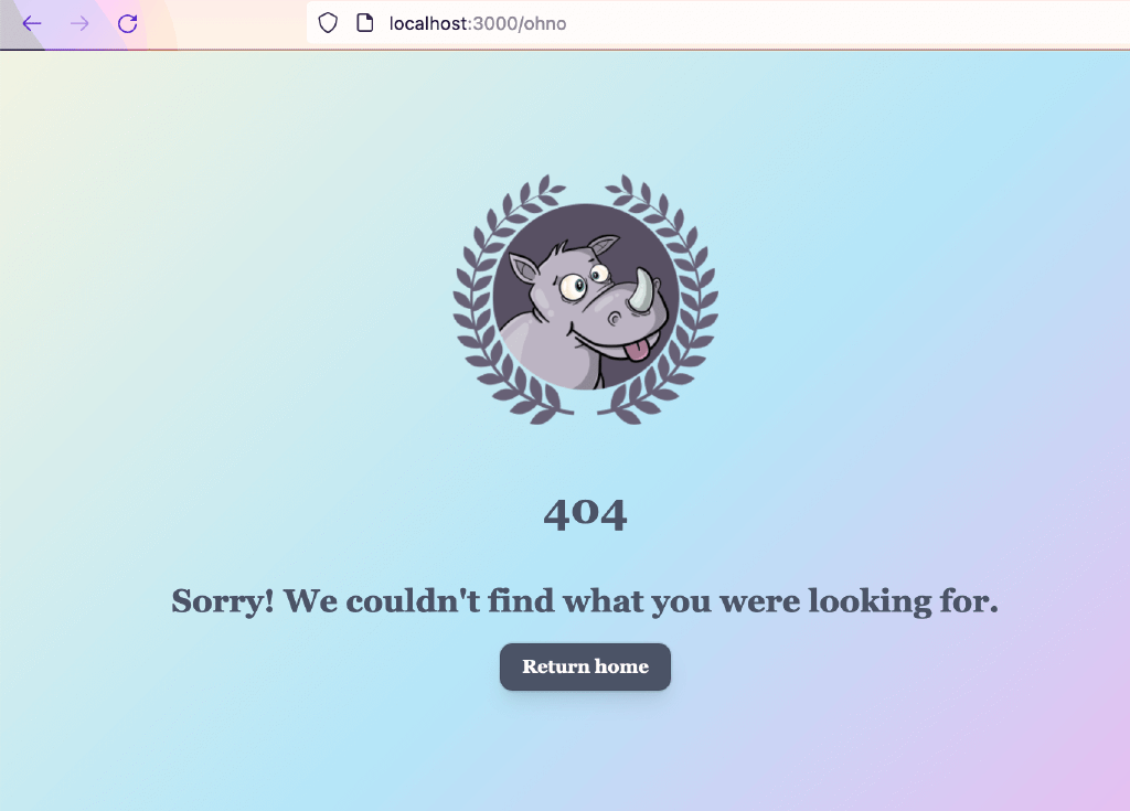404 page