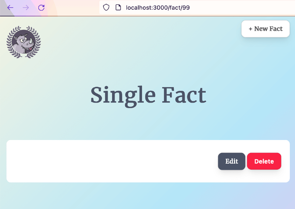 Show a fact that does not exist