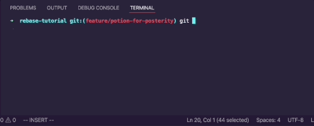 git rebase interactive drop